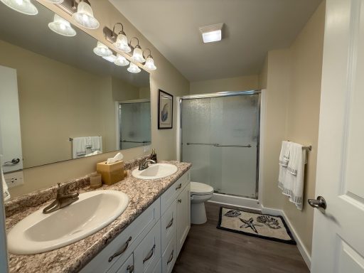 On suite bathroom